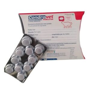 Drools VET PRO Obesity Adult Dog Dry Food (3kg) and Vivaldis Condrovet Large Joint Support tablet (10 tablets) Combo