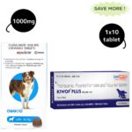 Kiwof Plus Dog Deworm Tablet (10 tablets) and Bravecto Dog Tick & Flea Control Tablet (20-40 kg) Combo image 2