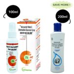 Vetoquinol Dermichlor Spray (100ml) and Intas Conaseb Shampoo (200ml) for Dogs & Cats Combo image 2