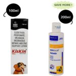 Virbac Ketochlor Shampoo (200ml) and Intas Kiskin Lotion (100ml) Combo image 1