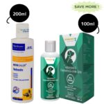 Virbac Ketochlor Shampoo (200ml) and Vivaldis Viv Keto Spray (100ml) Combo image 1