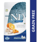 Farmina N&D Ocean Codfish Orange & Pumpkin Grain Free Adult Mini Dog Dry Food image 1