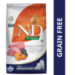 Farmina N&D Pumpkin Lamb & Blueberry Grain Free Puppy Medium Maxi Dog Dry Food image 2