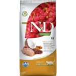 Farmina N&D Quinoa Quail Coconut & Turmeric Skin & Coat Grain Free Adult Cat Dry Food image 2