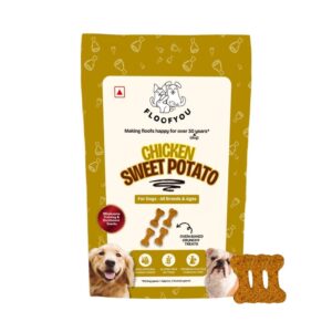 Floofyou Chicken Sweet Potato Oven Baked Cookie Dog Treats