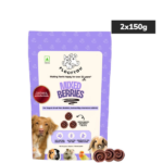 Floofyou Mixed Berries Vegan Oven Baked Cookie Dog Treats image 3