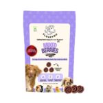 Floofyou Mixed Berries Vegan Oven Baked Cookie Dog Treats image 1