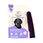 Floofyou Sun Dried Pure Veg Blueberry Yak Chew Bars Dental Dog Treats image 1