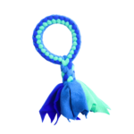 For The Love Of Dog Tug O Loop Chew Toy for Dogs (Blue/Green) image 2