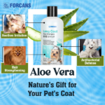 Forcans Aloe Long Coat Shampoo for Dogs image 3