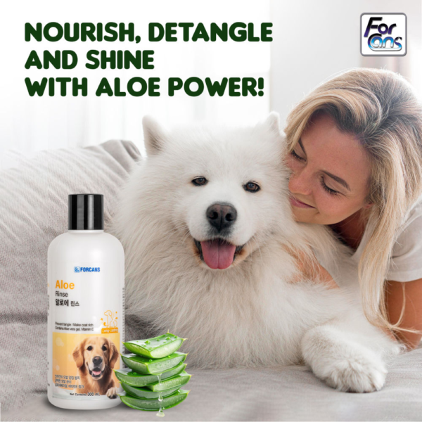 Forcans Aloe Rinse Conditioner for Dogs