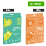Fresh For Purrs Fin Tastic Fish Feast and Purrfect Chicken Delight Wet Cat Food Combo image 1
