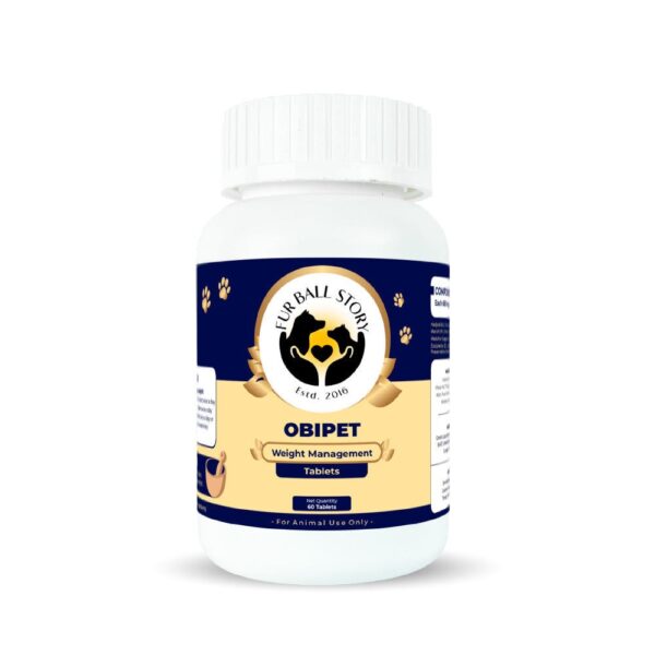 FurBall Story Obipet Weight Management Tablets for Dogs