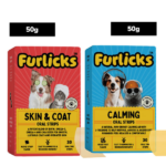 Furlicks Skin Coat & Calming Aid Health Supplement Combo for Dogs & Cats image 3