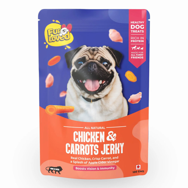 FurLoved Carrot Chicken Dog Treats