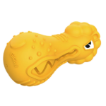 GiGwi Dumbbell Lion Heads Toy for Dogs (Yellow) image 2