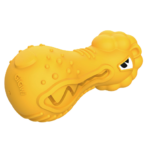 GiGwi Dumbbell Lion Heads Toy for Dogs (Yellow) image 1