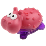 GiGwi Suppa Puppa Baby Hippo Toy for Dogs (Pink) image 2