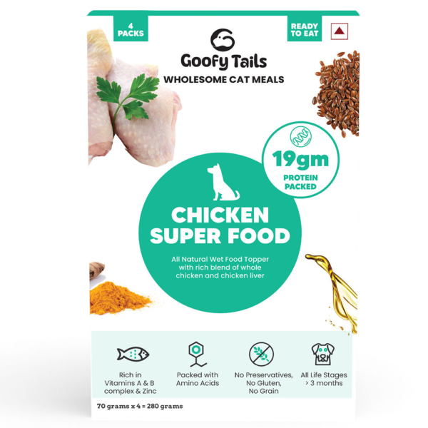 Goofy Tails Chicken Super Food Topper for Dogs & Puppies