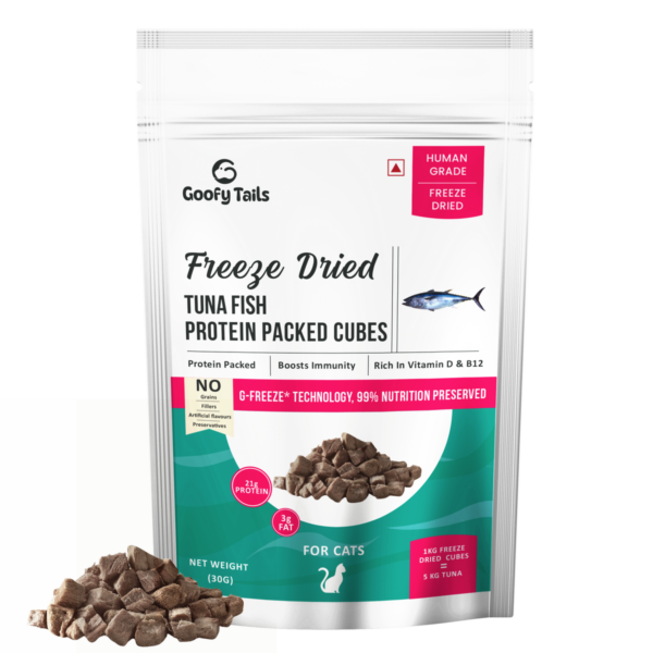 Goofy Tails Freeze Dried Tuna Cat Treats