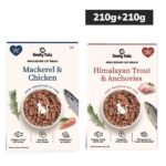 Goofy Tails Mackerel & Chicken and Himalayan Trout & Anchovies Combo Cat Meals image 2