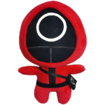 Goofy Tails Squid Games Cricle Printed Stuffed Toy for Dogs image 1
