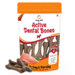 Goofy Tails Turkey and Parsley Active Dental Bone Dog Treats image 3