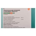 GSK Augmentin 625 Duo Tablet (Amoxycillin & Clavulanic Acid) image 2