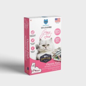 Hachi Wilson Premium Ocean Fish Sardine and Mackerel Gravy Cat Wet Food