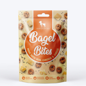HUFT Bagel Bites Gluten Free Real Chicken & Cheese Dog Treats