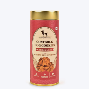 HUFT Gluten Free Goat Milk & Chicken Liver Cookie Dog Treats
