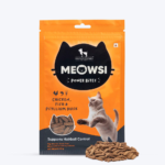 HUFT Meowsi Grain Free Chicken, Fish & Psyllium Husk Power Bites Cat Treats image 1