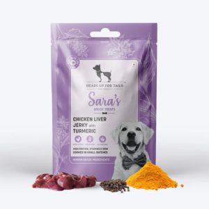 HUFT Sara's Doggie Chicken Liver With Turmeric Dog Treats