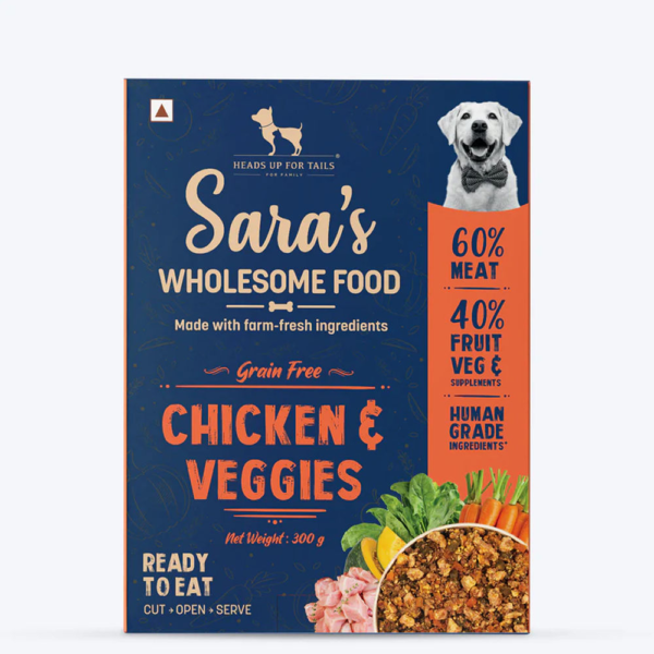 HUFT Sara's Wholesome Chicken and Veggies Dog Wet Food