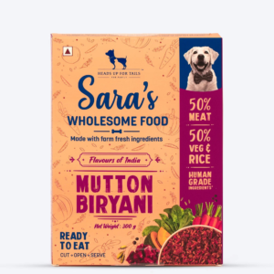 HUFT Sara's Wholesome Flavours Of India Mutton Biryani Dog Wet Food