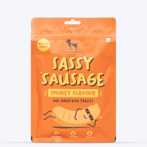 HUFT Sassy Sausage Smokey with Real Chicken Air Dried Treats for Dogs