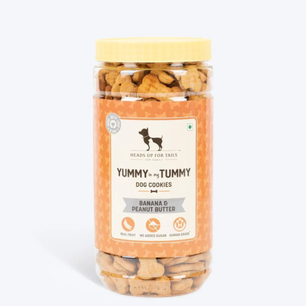 HUFT YIMT Banana and Peanut Butter Biscuits for Dogs