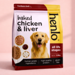 Henlo Baked Chicken & Liver Adult and Puppy Dog Dry Food | 100% human grade ingredients image 2