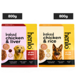 Henlo Baked Chicken & Liver and Chicken & Rice Dog Dry Food Combo image 2