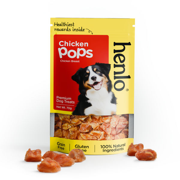 Henlo Chicken Dog Treats I Guilt Free I High Protein (70g)
