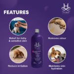 Hydra Groomers Oatmeal Extract Odor Neutralizing Shampoo for Cats & Dogs image 3