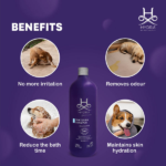 Hydra Groomers Oatmeal Extract Whitening Shampoo for Cats & Dogs image 3