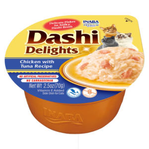Inaba Dashi Delights Chicken with Tuna Recipe Cat Wet Food