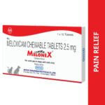 Intas Melonex (Meloxicam) 2.5mg Tablet for Dogs & Cats image 1