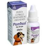 Intas Pomisol Ear Drops for Dogs & Cats (15ml) image 3