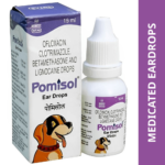 Intas Pomisol Ear Drops for Dogs & Cats (15ml) image 1