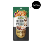JerHigh Chicken & Vegetable Hot Dog Bar Dog Treats image 4