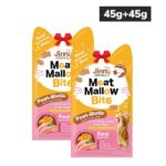 Jinny Meat Mallow Bite Chicken and Pumkin Cat Treats (Buy 1 Get 1 Free) image 4
