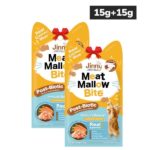 Jinny Meat Mallow Bite Katsuobushi with Carrot Cat Treats (Buy 1 Get 1 Free) image 2