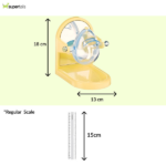 JW ActiviToys Tip & Treat Toy for Birds (Yellow) image 3